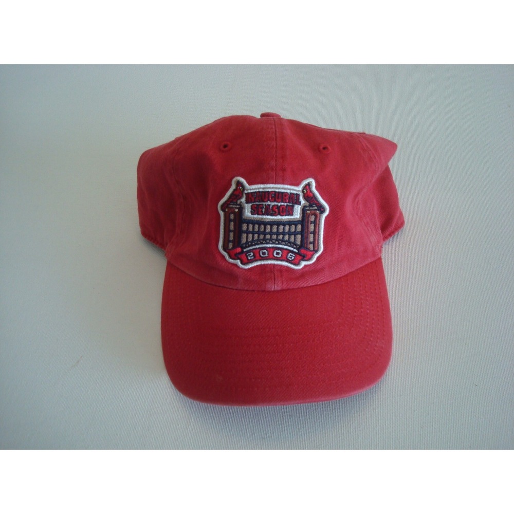 ST LOUIS CARDINALS 2006 INAUGURAL 00S STRAPBACK DEADSTOCK HAT CAP VINTAGE z1
